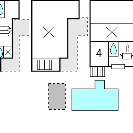 Σπίτι διακοπών Awesome In With Kitchen Veliki Prolog